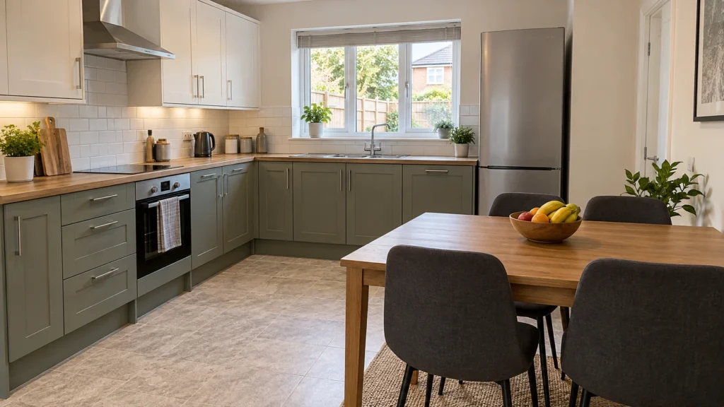 Redditch-HMO-shared-kitchen-dining